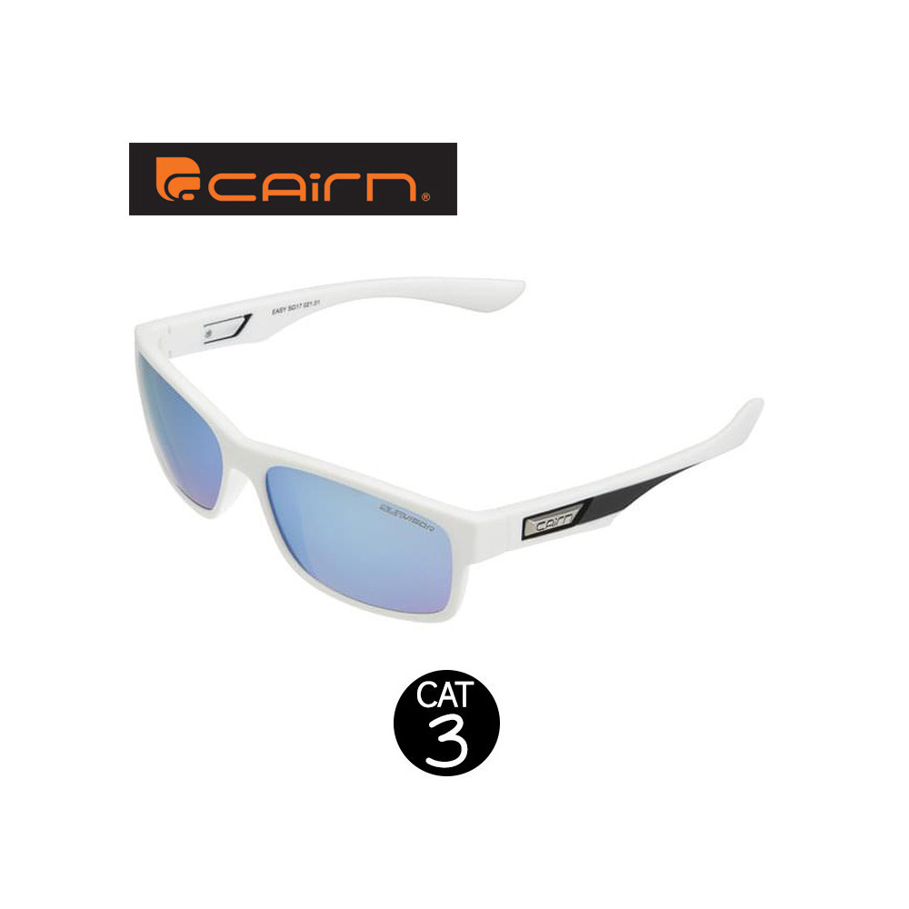 Lunettes de soleil CAIRN Easy Blanc Unisexe - Cat 3