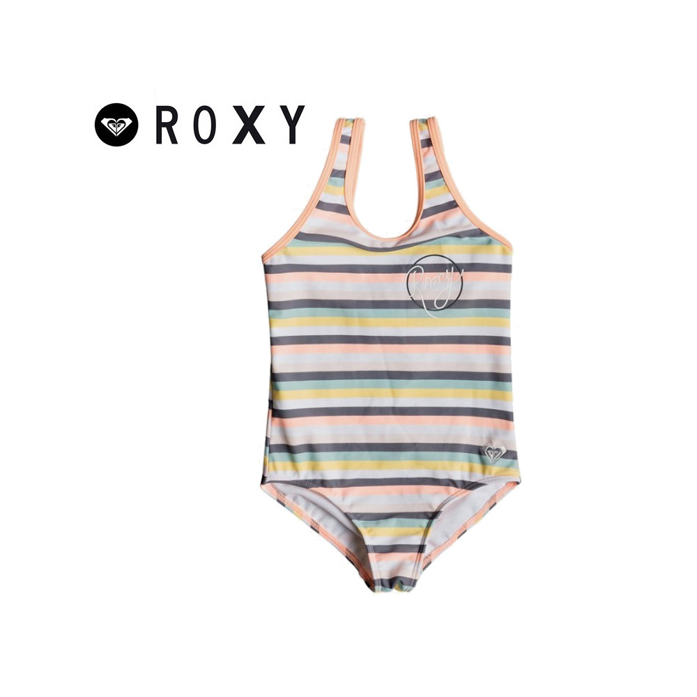 Maillot de bain ROXY Lets Go Surfing Saumon Fille