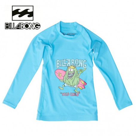 T-shirt U.V. BILLABONG Billa Boy Bleu BB Garçon