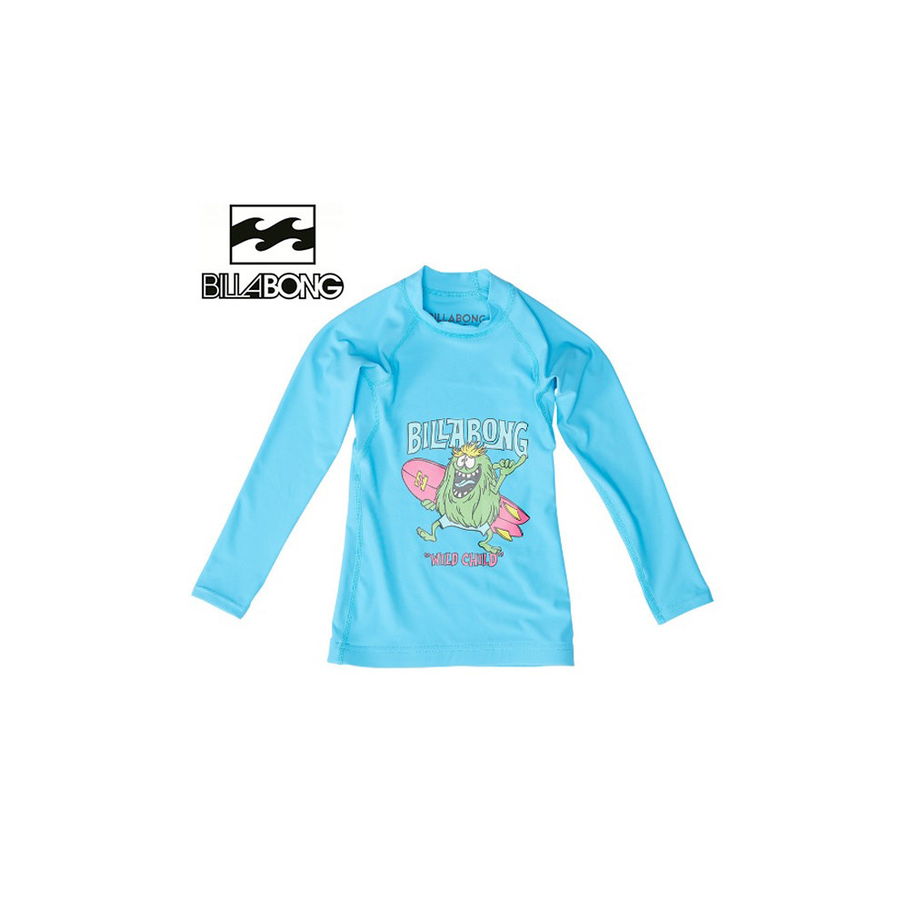 T-shirt U.V. BILLABONG Billa Boy Bleu BB Garçon