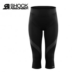 Collant SHOCK ABSOBER Activewear Capri Noir Femme