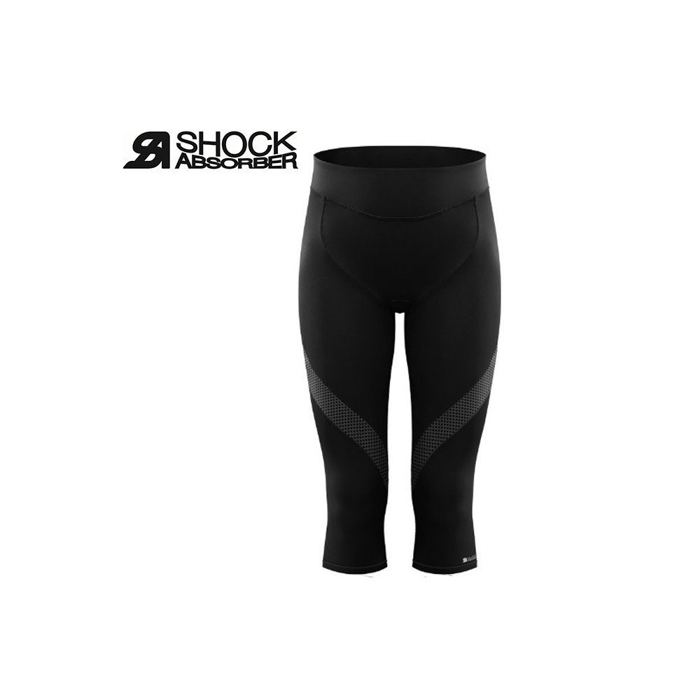 Collant SHOCK ABSOBER Activewear Capri Noir Femme