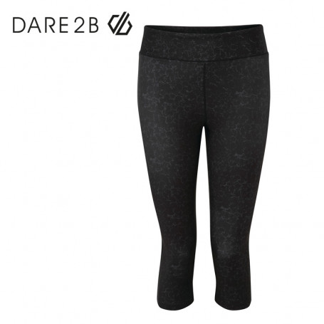 Collant 3/4 DARE 2BE Influential Noir Femme Collant 3/4 DARE 2BE Influential Noir Femme