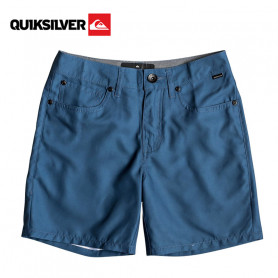 Boardshort QUIKSILVER Nelson Surfwash 15" Bleu Junior