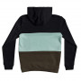 Sweat à capuche Quiksilver Tropical Blocks Anthracite Junior