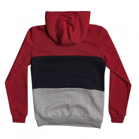 Sweat à capuche Quiksilver Tropical Blocks Rouge Junior