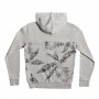 Sweat à capuche zippé QUIKSILVER Mahatao Zip Gris Junior