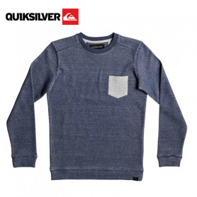 Sweat QUIKSILVER Rantau Crew Bleu Junior