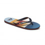 Tongs QUIKSILVER Molokai Flip Flops Bleu / Orange Junior