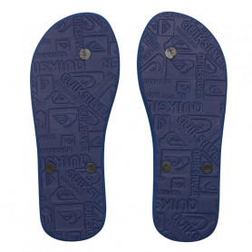 Tongs QUIKSILVER Molokai Flip Flops Bleu / Orange Junior