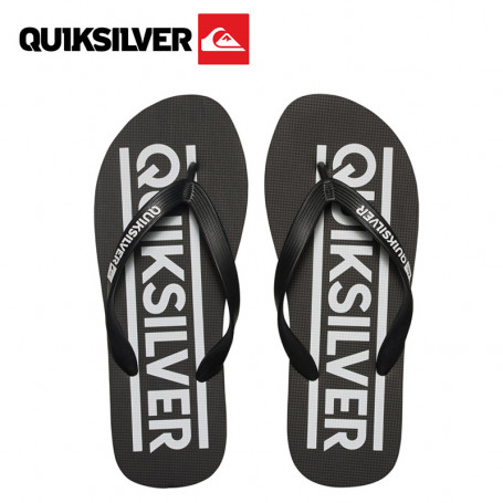 Tongs QUIKSILVER Java Word Noir Junior