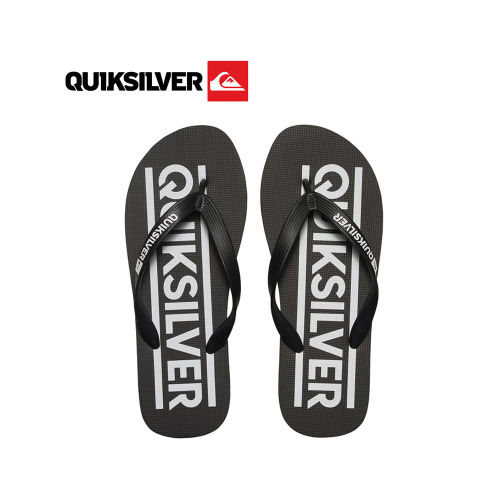 Tongs QUIKSILVER Java Word Noir Junior