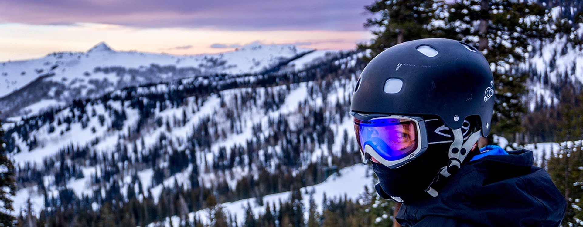 Masque et lunettes - Faire du ski pour un enfant avec des lunettes