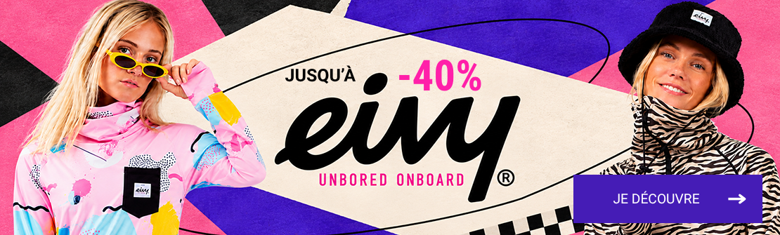 Vêtements féminins et décalés en déstockage. Marque EIVY disponible